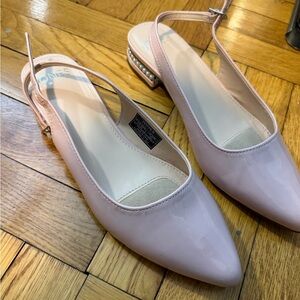 Jones New York Pink Slingback Heels